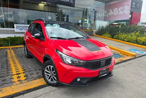 Fiat Argo Trekking usado (2023) color Rojo financiado en mensualidades(enganche $102,721 mensualidades desde $5,751)