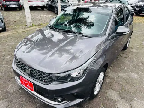 Fiat Argo Drive Plus usado (2021) color Gris financiado en mensualidades(enganche $45,419 mensualidades desde $4,034)