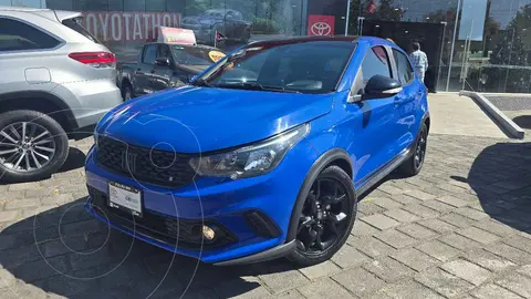 Fiat Argo HGT usado (2021) color Azul financiado en mensualidades(enganche $76,594 mensualidades desde $8,151)