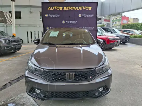 Fiat Argo S-Design Aut usado (2025) color Gris financiado en mensualidades(enganche $58,000 mensualidades desde $7,550)