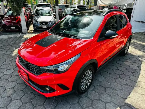 Fiat Argo Trekking usado (2022) color Rojo financiado en mensualidades(enganche $71,750 mensualidades desde $5,292)