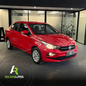 FIAT Cronos 1.3L Drive usado (2021) color Rojo financiado en cuotas(anticipo $9.000.000)