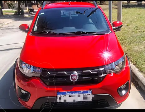FIAT Mobi Easy Pack Top usado (2018) color Rojo Alpine precio $13.900.000