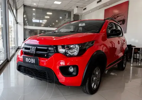 FIAT Mobi Trekking nuevo color Rojo financiado en cuotas(anticipo $5.500.000 cuotas desde $350.000)