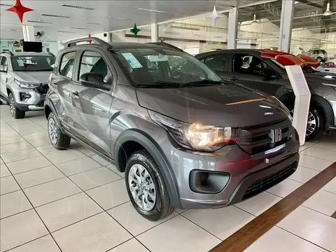 FIAT Mobi Trekking nuevo color Gris Scandium financiado en cuotas(anticipo $5.000.000 cuotas desde $250.000)