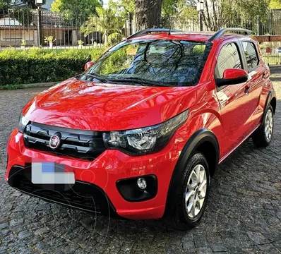 FIAT Mobi Way usado (2019) color Rojo Alpine precio $15.988.000