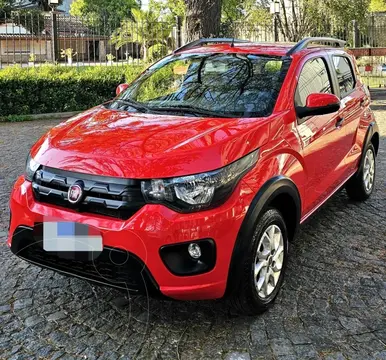 FIAT Mobi Way usado (2019) color Rojo financiado en cuotas(anticipo $8.000.000)