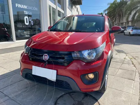 FIAT Mobi Way usado (2017) color Rojo Alpine precio $4.000.000