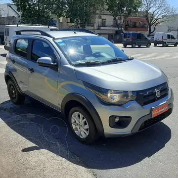 FIAT Mobi Way usado (2018) color Gris Tellurium financiado en cuotas(anticipo $6.000.000)
