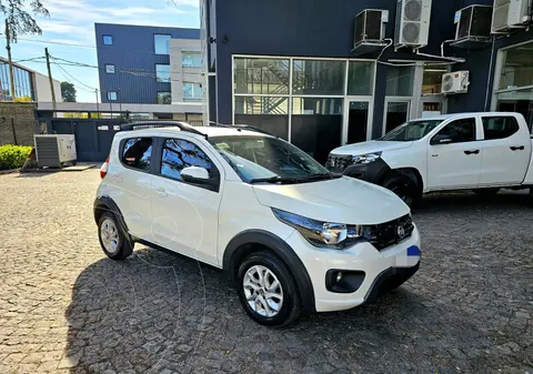 FIAT Mobi Way usado (2018) color Blanco financiado en cuotas(anticipo $7.000.000)