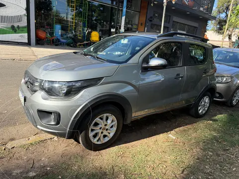 FIAT Mobi Way usado (2018) color Gris Tellurium precio $14.500.000