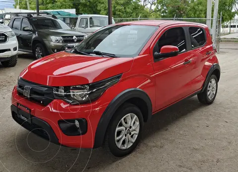 Fiat Mobi Like usado (2021) color Rojo precio $155,000