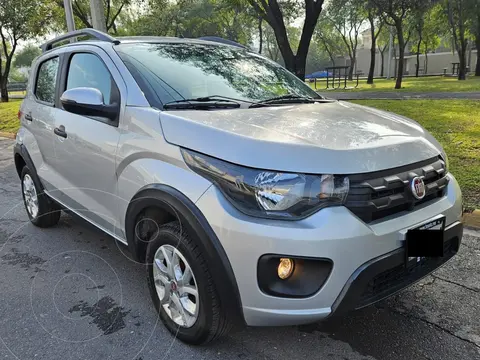 Fiat Mobi Way usado (2018) color Plata precio $158,000