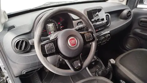 Fiat Mobi Way usado (2018) color plateado precio $149,000