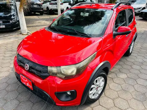 Fiat Mobi Way usado (2017) color Rojo precio $147,000