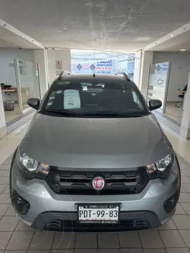 Fiat Mobi Way usado (2018) color Gris precio $189,900