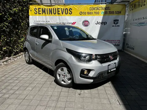 Fiat Mobi Like usado (2018) color plateado precio $154,000