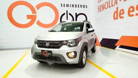 Fiat Mobi Way usado (2018) color plateado precio $149,000