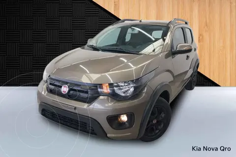 Fiat Mobi Way usado (2019) color Dorado financiado en mensualidades(enganche $57,225 mensualidades desde $4,912)