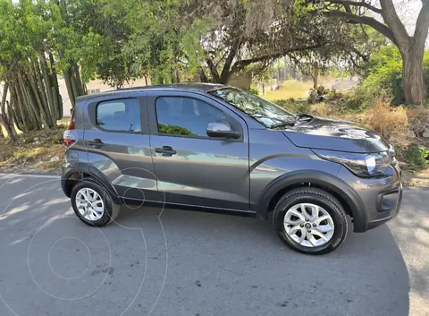 Fiat Mobi Like usado (2021) color Gris Tellurium precio $150,000