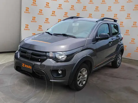 Fiat Mobi Trekking usado (2024) color Gris financiado en mensualidades(enganche $56,653 mensualidades desde $4,334)