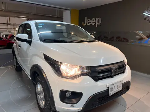 Fiat Mobi Like usado (2021) color Blanco financiado en mensualidades(enganche $68,970 mensualidades desde $2,963)