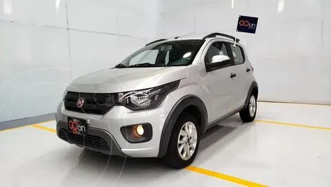 Fiat Mobi Way usado (2018) color plateado precio $149,000