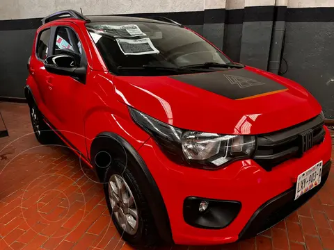 Fiat Mobi Trekking usado (2023) color Rojo Cobrizo financiado en mensualidades(enganche $83,182 mensualidades desde $3,574)