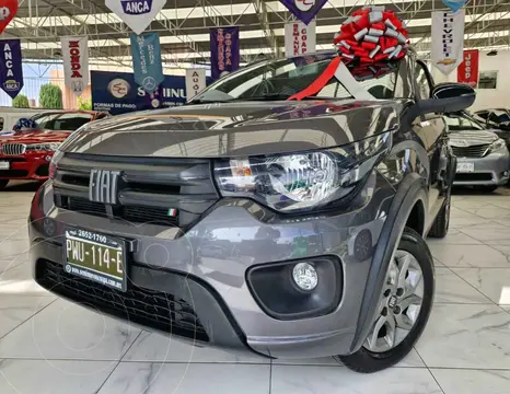 Fiat Mobi Trekking usado (2024) color Gris financiado en mensualidades(enganche $63,220 mensualidades desde $5,207)