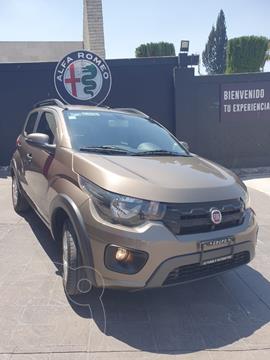 Fiat Mobi Way usado (2018) color Cafe precio $145,000