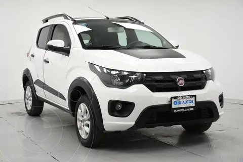 Fiat Mobi Way usado (2020) color Blanco financiado en mensualidades(enganche $40,200 mensualidades desde $3,162)