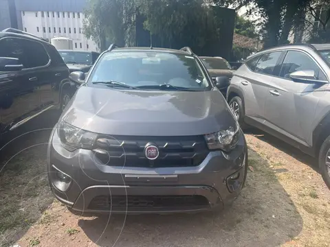 Fiat Mobi Way usado (2020) color Gris Scandium precio $160,000