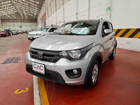 Fiat Mobi Like usado (2021) color Plata Bari financiado en mensualidades(enganche $42,500 mensualidades desde $3,900)