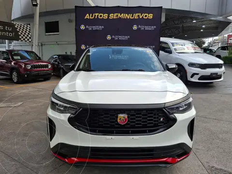 Fiat Pulse Abarth 1.3L usado (2025) color Blanco Bianchisa financiado en mensualidades(enganche $79,000 mensualidades desde $9,484)
