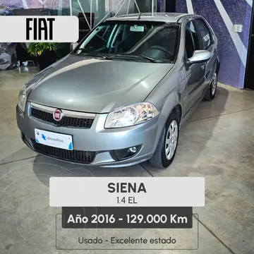 FIAT Siena EL 1.4 usado (2016) color Gris precio $13.200.000