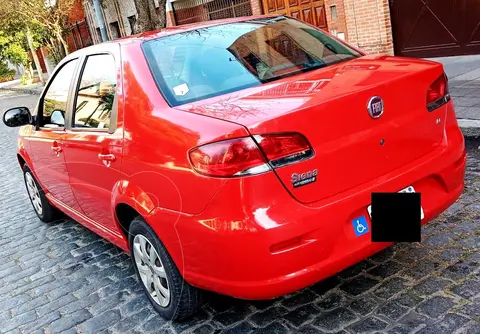 FIAT Siena 1.4 Attractive usado (2016) color Rojo precio u$s8.900