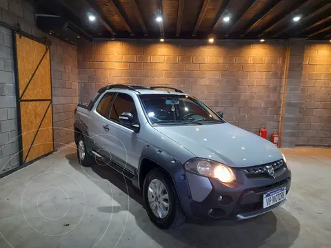 FIAT Strada Adventure 1.6 Cabina Doble 3 Puertas usado (2015) color Gris Cromo precio $16.000.000