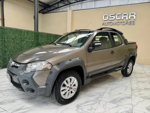 FIAT Strada Adventure 1.6 Cabina Doble 3 Puertas usado (2015) color Gris Tellurium precio $15.500.000