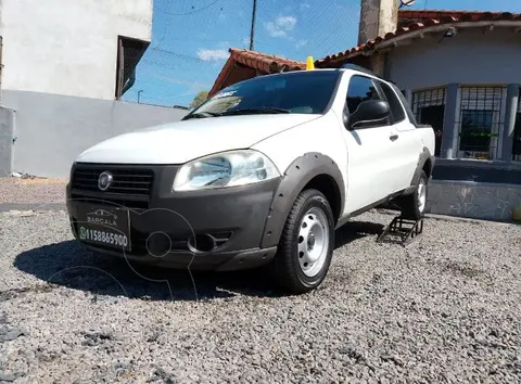 FIAT Strada Working 1.4 Cabina Doble usado (2013) color Blanco Banquise financiado en cuotas(anticipo $6.000.000)