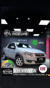 FIAT Strada Working STRADA 1.3 TREKKING JTD DC usado (2017) color Gris precio $14.500.000