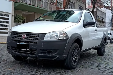 FIAT Strada Working 1.4 Cabina Simple usado (2014) color Blanco precio $12.900.000