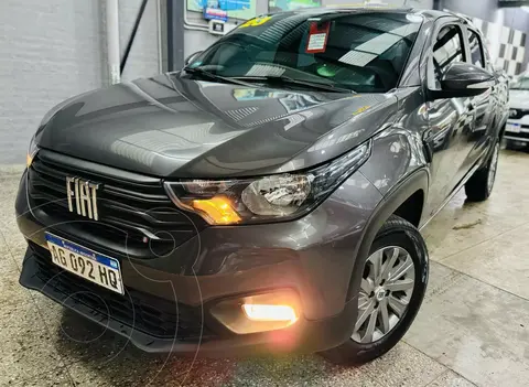 FIAT Strada Volcano Cabina Doble 1.3 Firefly CVT usado (2022) color Gris financiado en cuotas(anticipo $9.000.000 cuotas desde $265.000)