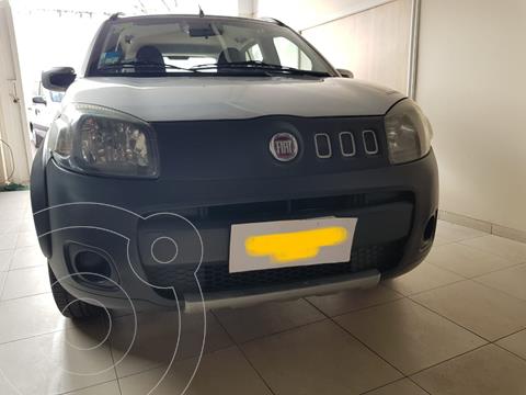 FIAT Uno Fire 5P Way usado (2011) color Gris Scandium precio $750.000