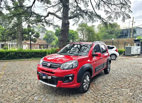 FIAT Uno 5P 1.3 Way usado (2019) color Rojo precio $15.988.000