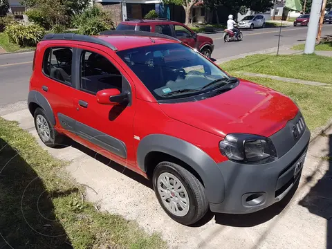 FIAT Uno 5P 1.4 Fire Evo Way usado (2011) color Rojo precio $8.200.000