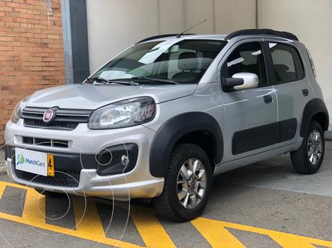 Fiat Uno 1.4 Way usado (2018) color Plata Bari precio $30.990.000