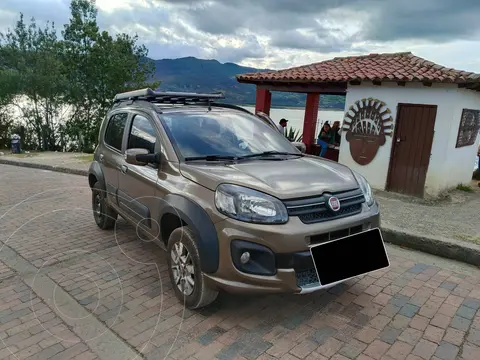 Fiat Uno 1.4L Way usado (2019) color Gris Tellurium precio $36.500.000