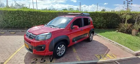 Fiat Uno 1.4 Way usado (2019) color Rojo precio $32.000.000