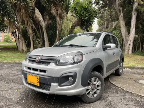 Fiat Uno 1.4L Way usado (2019) color Plata Bari precio $40.000.000