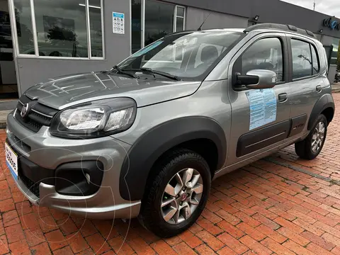 Fiat Uno 1.4L Way usado (2019) color Gris Scandium precio $42.900.000